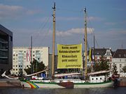 Le Beluga II, navire de Greenpeace.