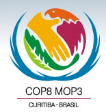Logo de la 8e Conférence sur la biodiversité